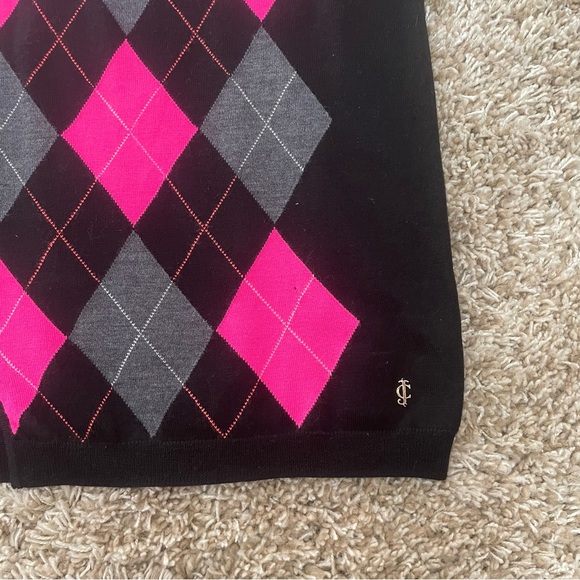 Juicy Couture Argyle Sweater Dress - Picture 8 of 11